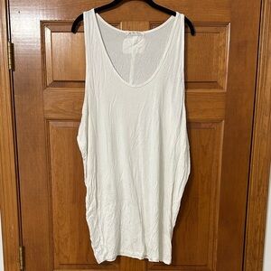 Free People We the Free Women's White Sleeveless Top Size XL